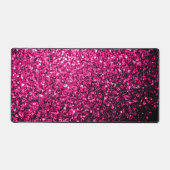 Paillettes de fausse brillance rose chaud (Recto)