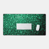 Paillettes de faux strass vert émeraude (Clavier et souris)
