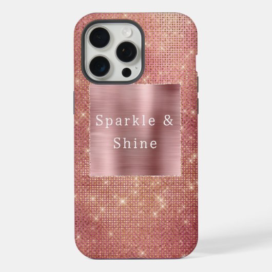 Paillettes de Glam Rose Gold (Verso)