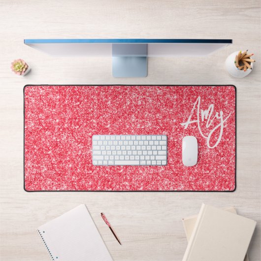 Paillettes de luxe rouges (Bureau 1)