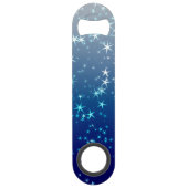 Paillettes de Noël Étoiles Ciel Bleu (Dos)