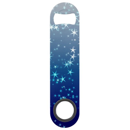 Paillettes de Noël Étoiles Ciel Bleu (Devant)