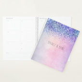 Paillettes dégradé bleu rose violet (Devant avec enveloppe)