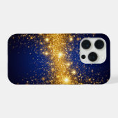 Paillettes dorées et scintillantes (Verso Horizontal)