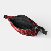 Paillettes fausses scintillantes rouge foncé (Ouvrir)