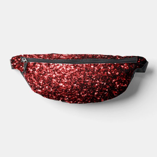 Paillettes fausses scintillantes rouge foncé (Poser)