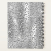 Paillettes noires et argentées Monogramme Taches d (Dos)