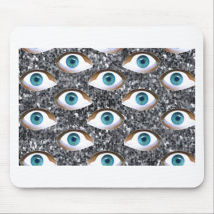paillettes ogen muismat