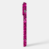 Paillettes rose chaud fausses (Côté gauche)