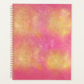 Paillettes Rose Doré Brillantes (Devant)