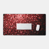 Paillettes scintillantes fausses rouge foncé (Clavier et souris)