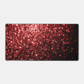 Paillettes scintillantes fausses rouge foncé (Recto)