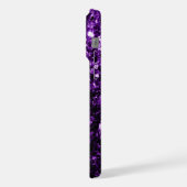 Paillettes violet foncé scintillent (Côté gauche)