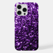 Paillettes violet foncé scintillent (Verso)