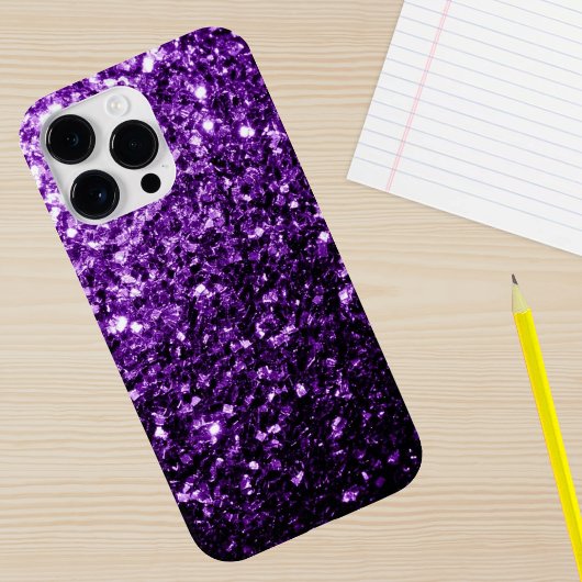 Paillettes violet foncé scintillent