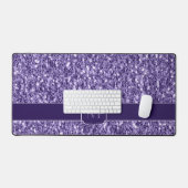Paillettes violet ultra violet Monogramme (Clavier et souris)
