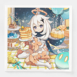 Paimon Genshin Impact Napkin Servet