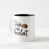 Pain au Chocolat Mok – Ontbijtcadeau (Voorkant links)