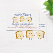 Pain coupé beurre boulangerie carte de visite (Bureau)