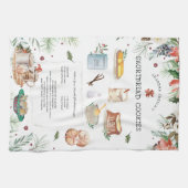 Pain court Recette Heirloom Serviettes de thé (Horizontal)