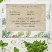 Pain court Recette Heirloom Serviettes de thé (Plié)