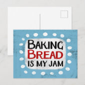 Pain De Cuisson Est Ma Carte Postale De Confiture (Devant / Derrière)