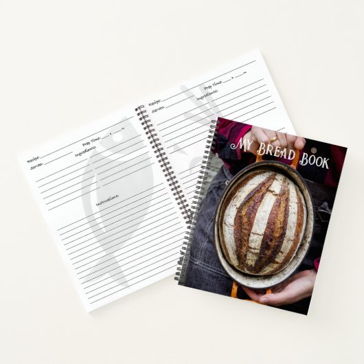 Pain de pain, Livre de recettes (Intérieur)