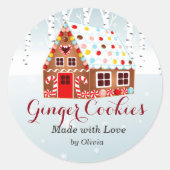 pain d'épice biscuit biscuit biscuit sur étiquette (Devant)