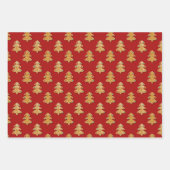 Pain d'épice Cookies Enveloppement Papier ensemble (Devant 3)