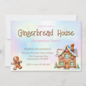 Pain d'épice Décoration Invitation de fête (Devant)