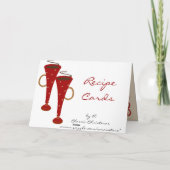 Pain d'épice Noël Recette Cartes de voeux (Dos)