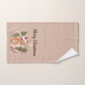 Pain d'épices à la cerise sur le dessus (Serviette à main)