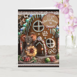 Pain d'épices - Carte de Noël sucrée