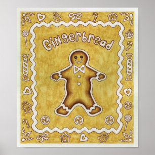 Pain d'épices Cookie Art Imprimer Poster