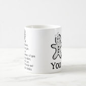 Pain d'épices Cookie Couple Log Mug (Centre)