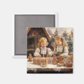 Pain d'épices Cookies Pays Cuisine Filles aimant (Recto/Verso)