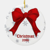 Pain d'épices Couple Ornement de Noël (Dos)