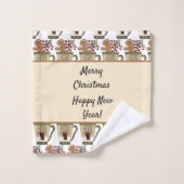 pain d'épices de Noël (Gant de toilette)