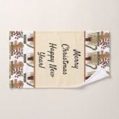 pain d'épices de Noël (Serviette à main)