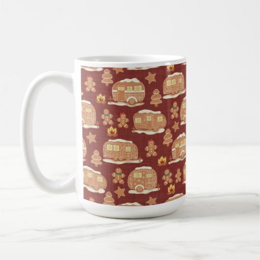 Pain d'épices de Noël Camper Mug (Gauche)
