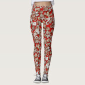 Pain d'épices de Noël Cookies Leggings (Devant)