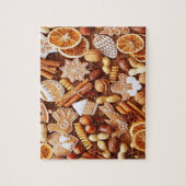 Pain d'épices de Noël et sucreries Puzzle (Vertical)