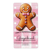 Pain d'épices de Noël Étiquette (Devant)