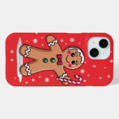 Pain d'épices de Noël Homme iPhone / coque ipad (Verso (horizontal))
