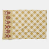 Pain d'épices de Noël Serviette de cuisine (Horizontal)