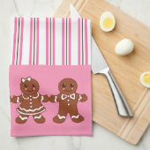 Pain d'épices de Noël Serviette de cuisine (Quart Plié)