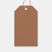 Pain d'épices Étiquettes cadeaux (Dos)