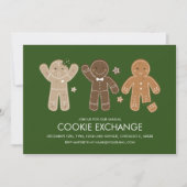 Pain d'épices Hommes Cookie Fête Invitation (Devant)