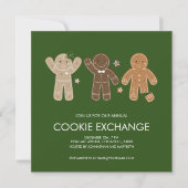 Pain d'épices Hommes Cookie Fête Invitation (Devant)