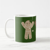 Pain d'épices Hommes Fêtes Café Mug (Gauche)